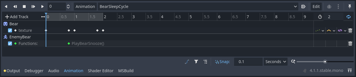 Sleep timeline